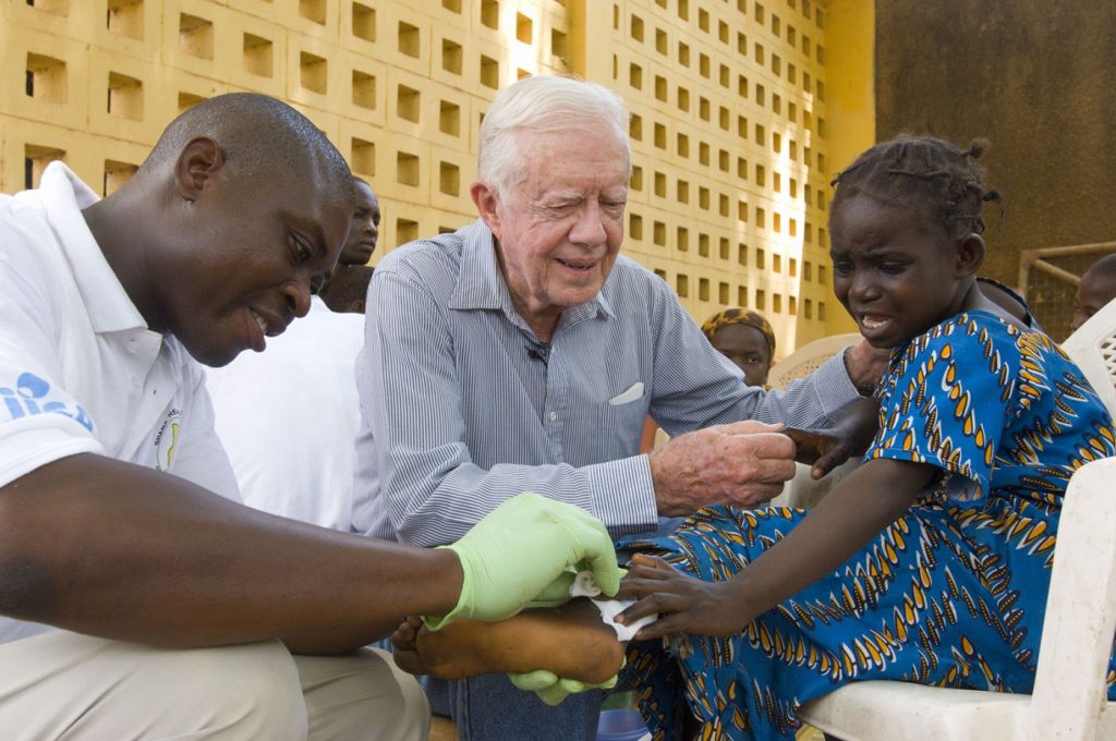 Jimmy Carter goal: Outliving the last of the Guinea worms