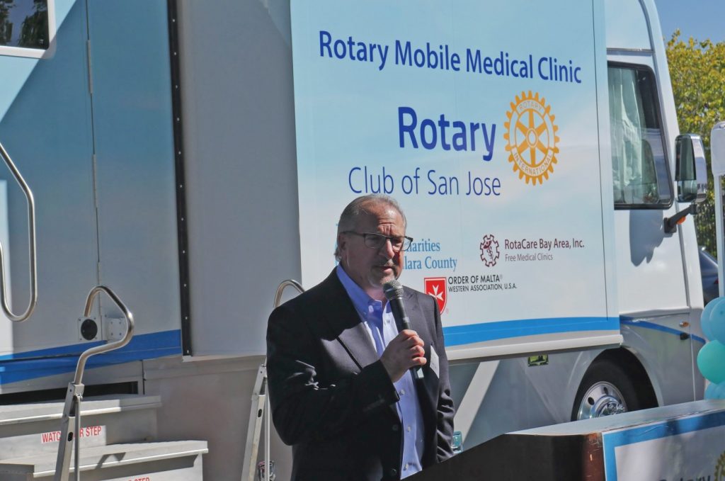 San Jose Rotary unveils mobile medical clinic to serve vulnerable populations