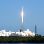 Rare SpaceX Falcon Heavy launch sends NASA probe to explore Jupiter’s ocean moon Europa