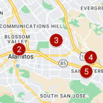 Map: Where the new round of tiny homes will be built in San Jose