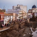 Crashing waves in a hilltop village, a night of terror from Spain’s floods