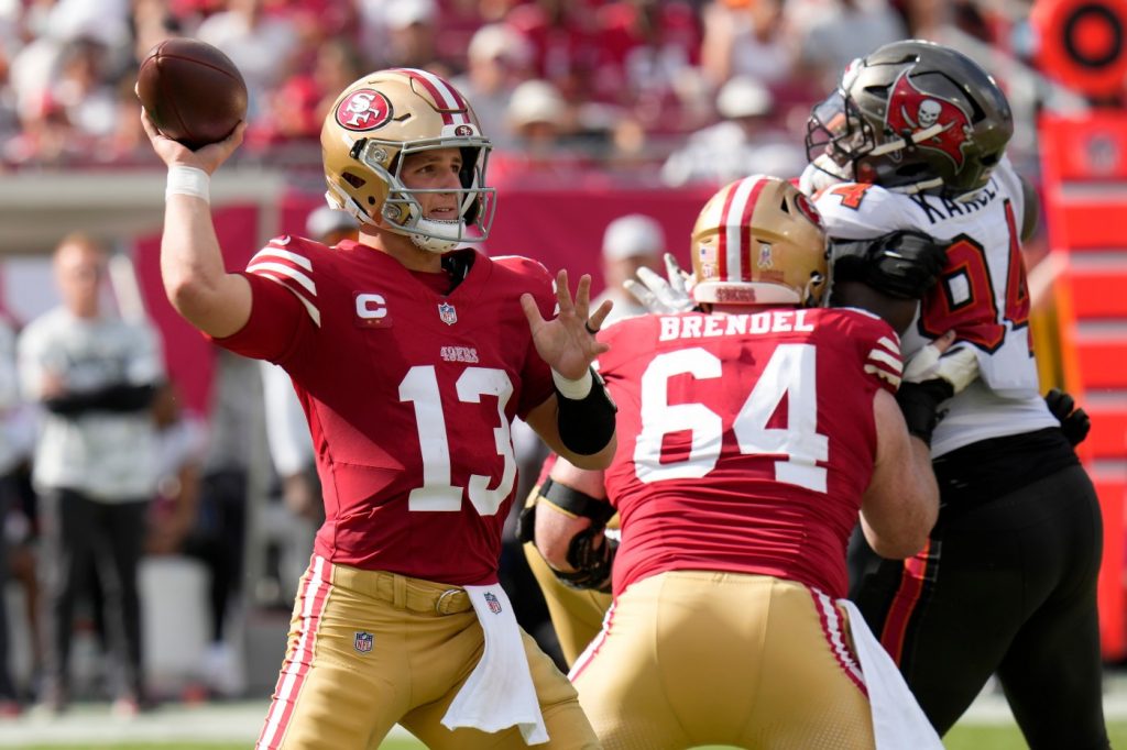 49ers: Brock Purdy throws without pain, while it’s wait-and-see for Bosa, Williams