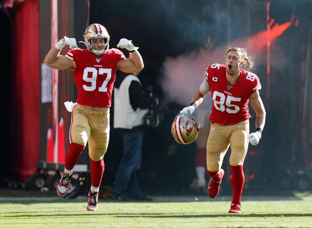 49ers expect Kittle back at practice, will evaluate Bosa throughout the week