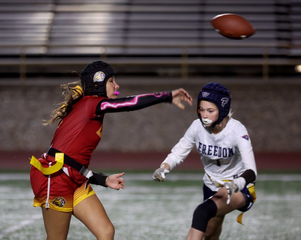 Bay Area News Group girls athlete of the week: Shyanne Smith, Liberty flag football