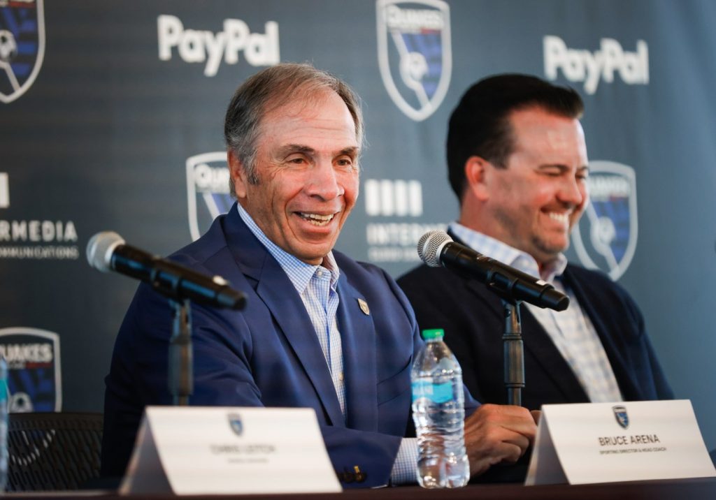 Arena excited for ‘new challenge’ as Earthquakes head coach