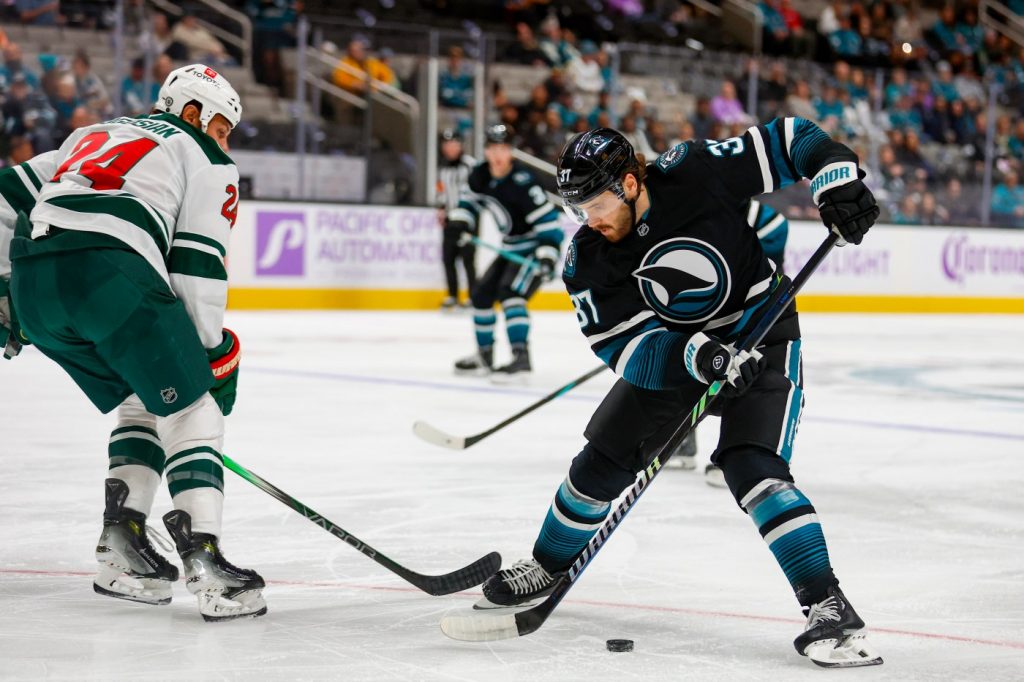 Celebrini scores twice, but Sharks’ homestand ends with a thud