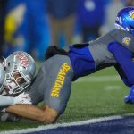 San Jose State loses at home to UNLV on a sloppy night in the rain