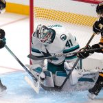 Sharks rally against Penguins, settle for lone point as road trip ends