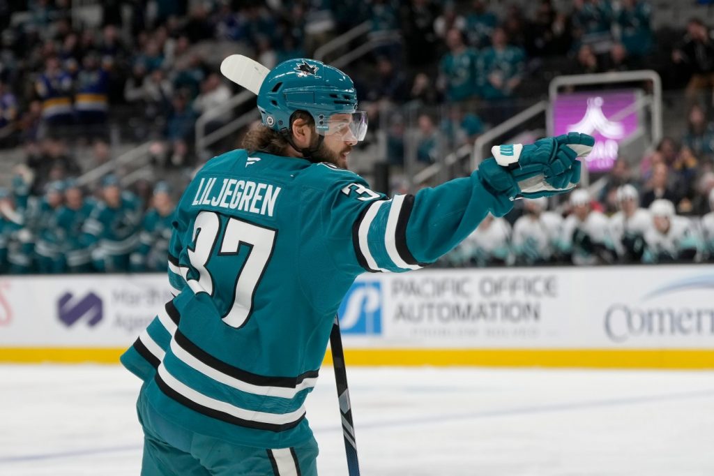 Sharks beat Kraken, set new season-high for goals in a game