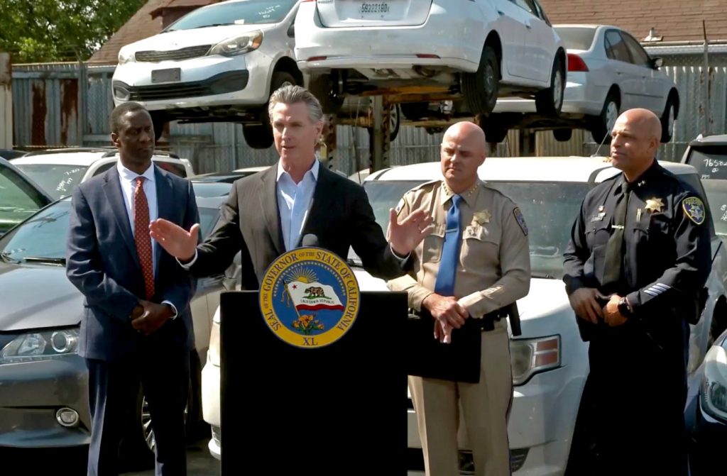 Gov. Gavin Newsom extends CHP operations in Oakland through the end of the year