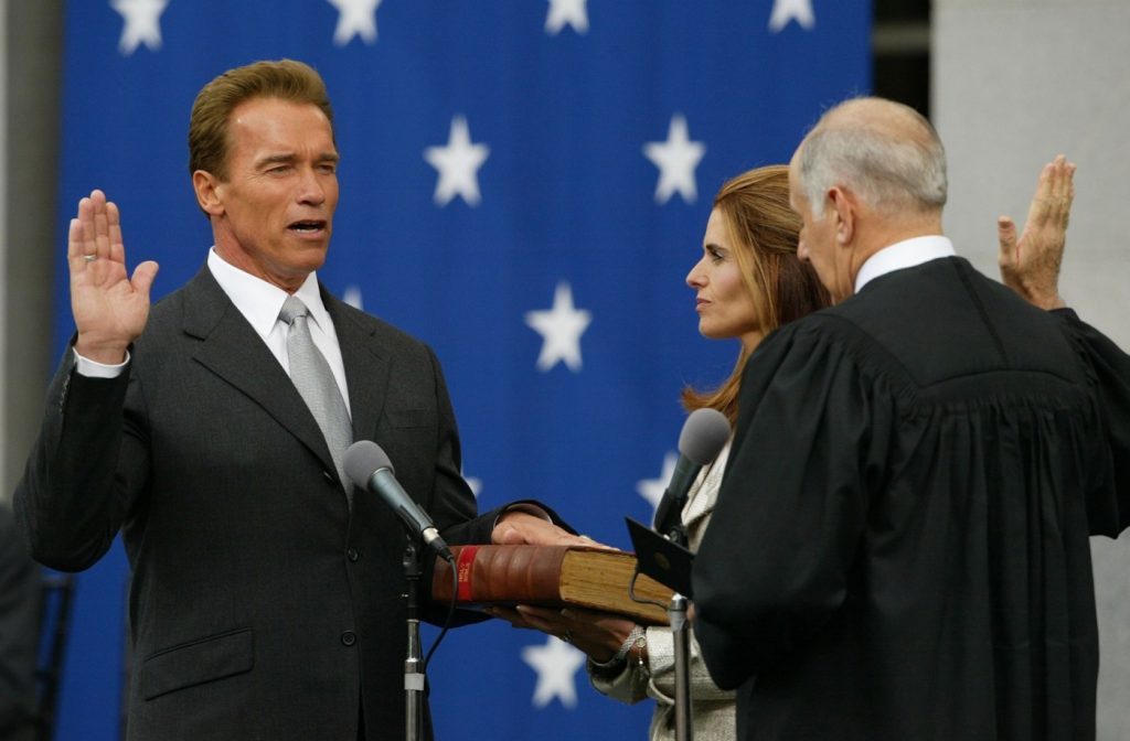 Today in History: November 17, Arnold Schwarzenegger sworn in as California governor