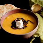 A tasty squash soup full of fall flavors