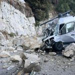 ‘I should have died.’ Man recovers after rockslide in California mountains slams into his van