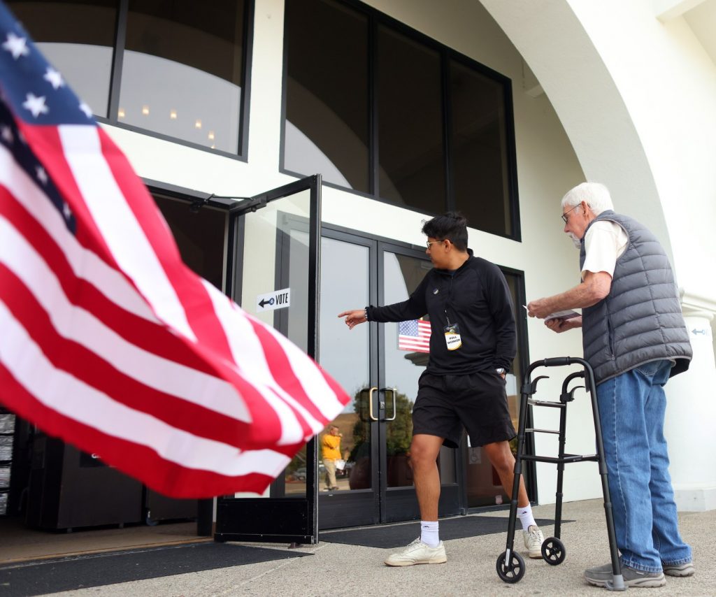 Election Day 2024 in Bay Area brings early stream of voters, realism of consequences for decisions ahead