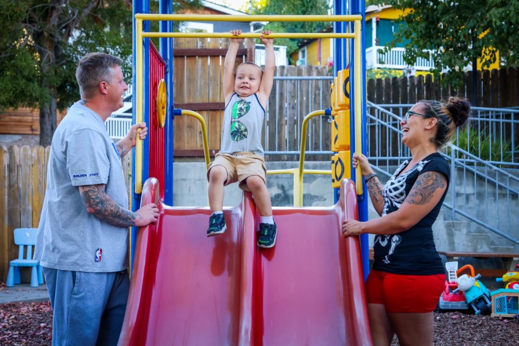 Share the Spirit: After bouncing between ‘trap houses,’ an East Bay family finds a stable place to raise their son