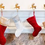 Festive Christmas stocking hangers to deck out your mantel