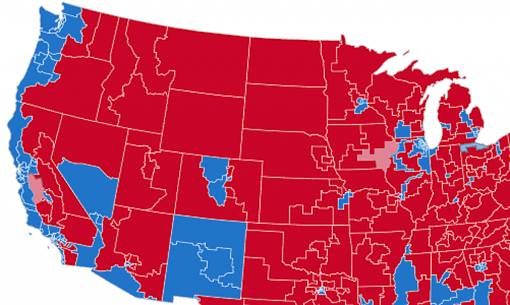 Map: Another blue flip possible in California’s House races