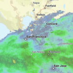 Map: See where it’s raining in the Bay Area